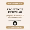 Projeto de Extensão de programa de inovação e empreendedorismo pronto para entregar