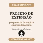 Projeto de Extensão programa de inovação e empreendedorismo