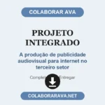 Projeto Integrado A produção de publicidade audiovisual para internet no terceiro setor