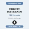 Projeto Integrado de ADS I Semestre pronto para entregar