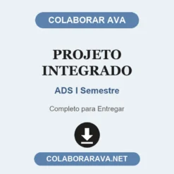 Projeto Integrado de ADS I Semestre pronto para entregar