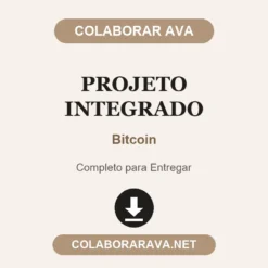 Projeto Integrado de Bitcoin pronto para entregar