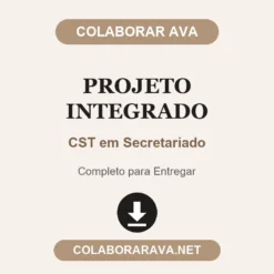 Projeto Integrado de CST em Secretariado pronto para entregar