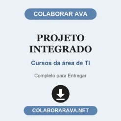 Projeto Integrado de Cursos da área de TI pronto para entregar