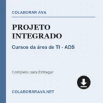 Projeto Integrado Cursos da área de TI - ADS
