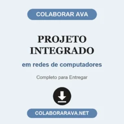 Projeto Integrado de em redes de computadores pronto para download