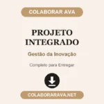 Projeto Integrado Gestão da Inovação