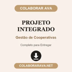 Projeto Integrado de Gestão de Cooperativas pronto para entregar