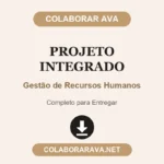 Projeto Integrado Gestão de Recursos Humanos