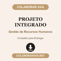 Projeto Integrado de Gestão de Recursos Humanos pronto para entregar
