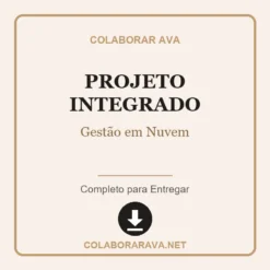 Projeto Integrado de Gestão em Nuvem pronto para download