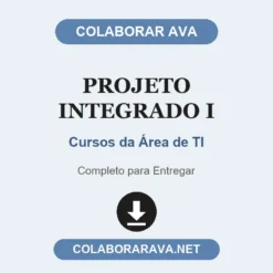 Projeto Integrado I de Cursos da Área de TI pronto para entregar