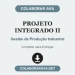 Projeto Integrado II Gestão da Produção Industrial