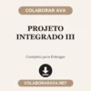 Projeto Integrado III pronto para entregar