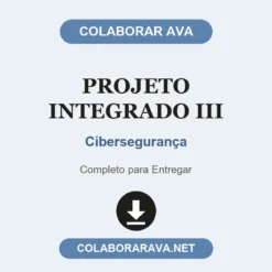 Projeto Integrado III de Cibersegurança pronto para download