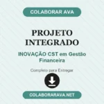 PROJETO INTEGRADO INOVAÇÃO CST em Gestão Financeira