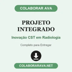 Projeto Integrado de Inovação CST em Radiologia pronto para entregar