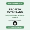 Projeto Integrado de Inovação Gestão de Saúde Pública pronto para entregar