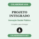 Projeto Integrado Inovação Saúde Pública