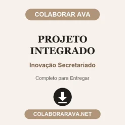 Projeto Integrado de Inovação Secretariado pronto para entregar