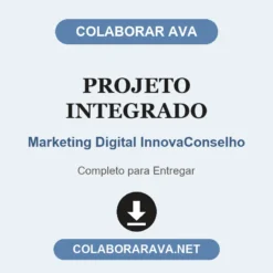 Projeto Integrado de Marketing Digital InnovaConselho pronto para entregar