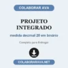 Projeto Integrado de medida decimal 20 em binário pronto para entregar