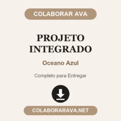 Projeto Integrado de Oceano Azul pronto para entregar