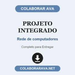 Projeto Integrado de Rede de computadores pronto para entregar