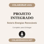Projeto integrado Solaris Energias Renováveis