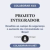 Projeto Integrador de Desafios ao campo da segurança o aumento da criminalidade no Brasil pronto para entregar