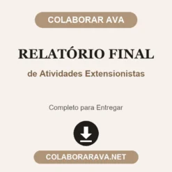 Relatório Final de de Atividades Extensionistas pronto para entregar